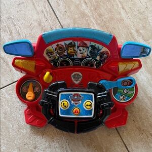 Paw Patrol Red and Blue Adventure Steering Toy